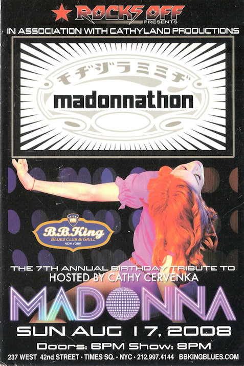Madonnathon Sun Aug 17 2008